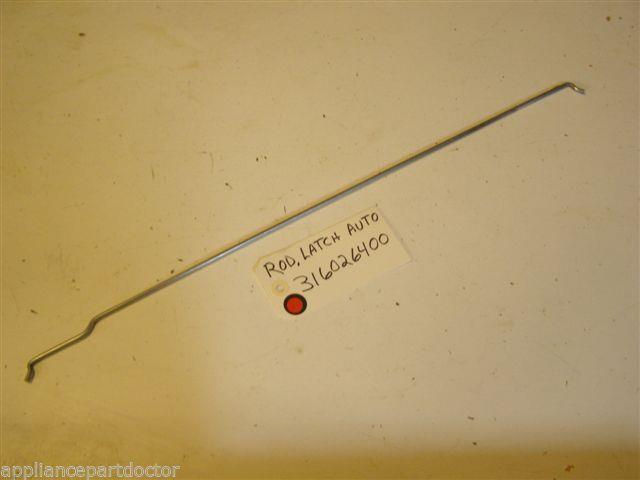 FRIGIDAIRE STOVE 316026400 Rod-latch, Auto USED PART FRIGIDAIRE STOVE 316026400 Rod-latch, Auto USED PART
